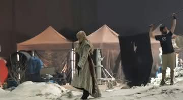Emilia Clarke em última gravação como Daenerys em 'Game of Thrones' - Divulgação/Youtube