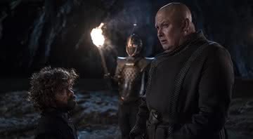 Tyrion e Varys no quinto episódio da oitava temporada de 'Game of Thrones'. - Divulgação/HBO
