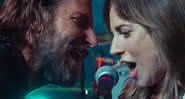 Bradley Cooper e Lady Gaga, cantando 'Shallow', em 'Nasce Uma Estrela' - Divulgação/Youtube