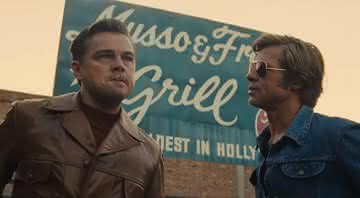 Leonardo DiCaprio e Brad Pitt em 'Era Uma Vez em Hollywood'. - Reprodução/Sony Pictures