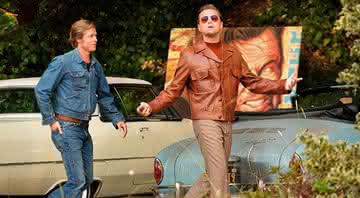 Brad Pitt e Leonardo DiCaprio - Divulgação/Sony Pictures