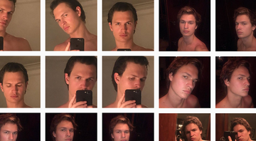 Ansel Elgorta posta 17 selfies sem camisa no Instagram. - Reprodução/Instagram