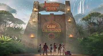 Poster oficial de 'Jurassic World: Camp Cretaceous'. - Reprodução/Netflix