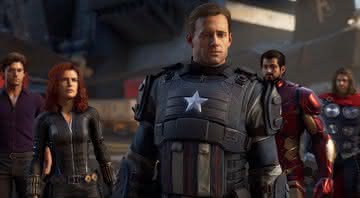 Cena do trailer do jogo 'Avengers: A-Day'. - Reprodução