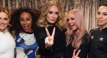 Adele e as Spice Girls - Reprodução/Instagram