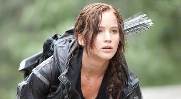 Jennifer Lawrence como Katniss em 'Jogos Vorazes'. - Divulgação