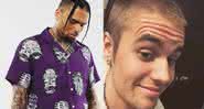 Chris Brown e Justin Bieber - Reprodução Instagram