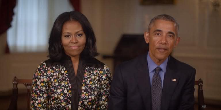 Michelle e Barack Obama - Reprodução/YouTube