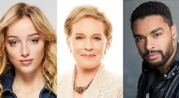 Phoebe Dynevor, Julie Andrews e Regé-Jean Page serão os protagonistas da nova série de Shonda Rhimes - Reprodução/Netflix