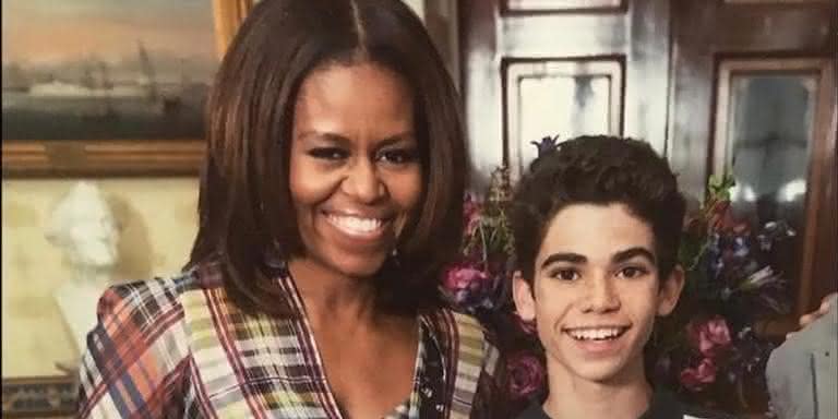 Michelle Obama e outras celebridades prestaram homenagens a Cameron Boyce nas redes sociais - Reprodução/Instagram