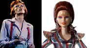 David Bowie e Barbie - Reprodução/Instagram/Mattel/Montagem
