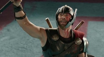 Chris Hemsworth em 'Thor: Ragnarok' - Divulgação/Marvel Studios