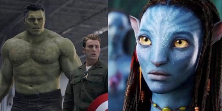 'Vingadoeres: Ultimato' e 'Avatar' - Divulgação/Marvel/20th Century Fox