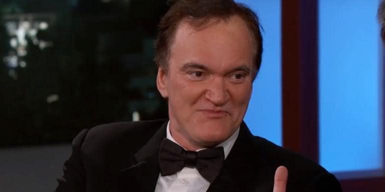 Quentin Tarantino em entrevista ao apresentador Jimmy Kimmel - Reprodução/YouTube