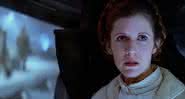 Carrie Fisher interpretou Leia Organa nos novos filmes de Star Wars, além de participar do derivado Rogue One, de 2016 - Divulgação/Lucasfilm