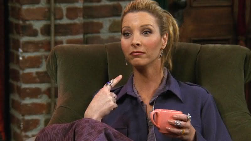 Lisa Kudrow como Phoebe em Friends - Divulgação/NBC