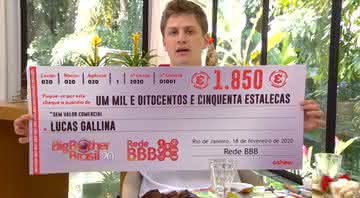 No Mais Você, Lucas lança campanha para ajudar mulheres com câncer de mama após ser eliminado do BBB20 - Reprodução/Globoplay
