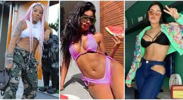 Ludmilla, Brunna Gonçalves e Flayslane foram algumas das famosas que aderiram à lipo LAD - Reprodução/Instagram