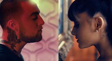 Mac Miller e Ariana Grande em cena do clipe de My Favorite Part - YouTube