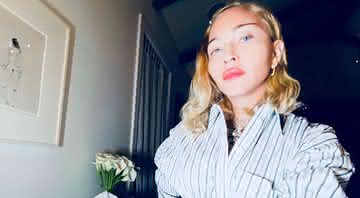 Madonna em clique nas redes sociais no dia de Natal - Instagram