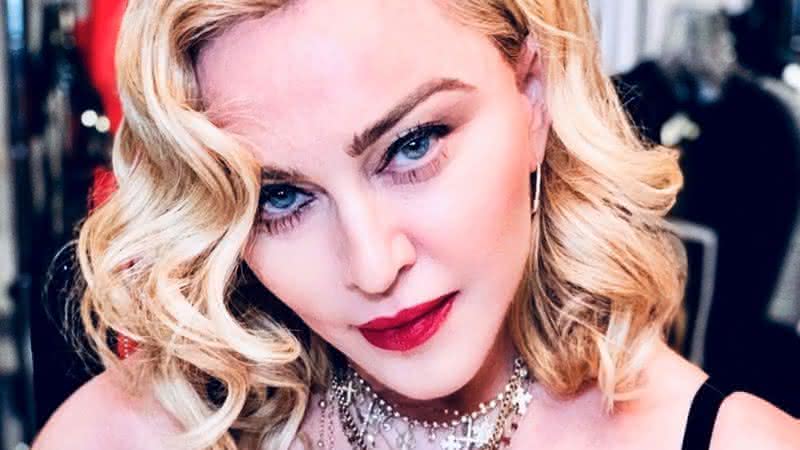 Cantora Madonna posa para foto em suas redes sociais - Instagram