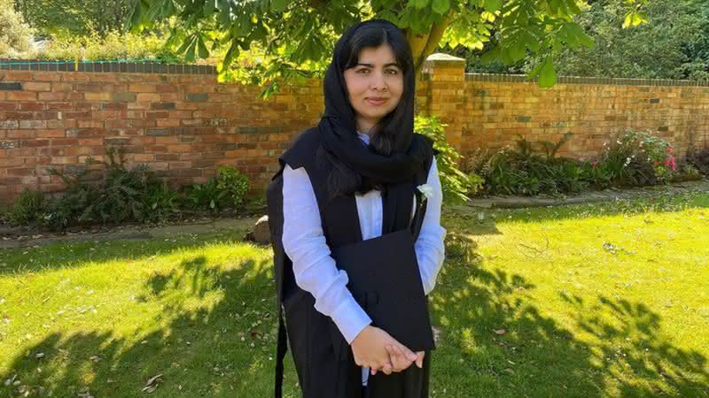 Malala celebrou a conquista nas redes sociais - Instagram