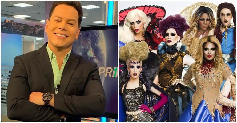 Marcão do Povo, apresentador do SBT, comandará disputa de drag queens inspirado no reality show RuPaul's Drag Race - marcaodopovooficial/Instagram/Divulgação/LogoTV