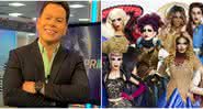 Marcão do Povo, apresentador do SBT, comandará disputa de drag queens inspirado no reality show RuPaul's Drag Race - marcaodopovooficial/Instagram/Divulgação/LogoTV