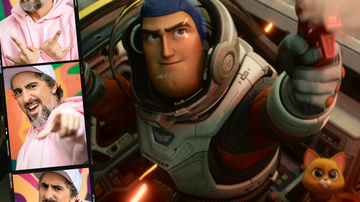 Marcos Mion, escolhido para assumir a voz de Buzz Lightyear em "Lightyear", pontua que o personagem é bastante diferente do que conhecemos em "Toy Story" - Divulgação/Disney-Pixar/Globo/João Cotta
