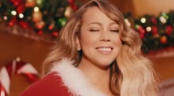 Mariah Carey em novo clipe de All I Want for Christmas Is You - Twitter
