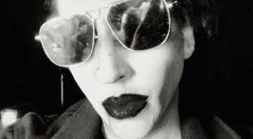 Marilyn Manson em publicação no seu Instagram; cantor foi denunciado pela ex-namorada Evan Rachel Wood - Reprodução/Instagram