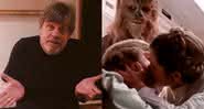 Intérprete de Luke Skywalker, Mark Hamill esclareceu a polêmica do suposto beijo incestuoso entre seu personagem e Leia (Carrie Fisher) em Star Wars - Instagram/YouTube