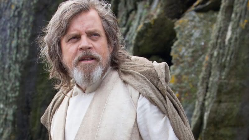 Mark Hamill como Luke Skywalker em O Despertar da Força - Disney