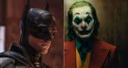Robert Pattinson e o novo Batman dos cinemas e Joaquim Phoenix é o Coringa - Divulgação/Warner Bros.