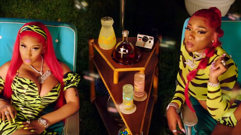Nicki Minaj e Meghan Thee Stallion - Reprodução/Youtube