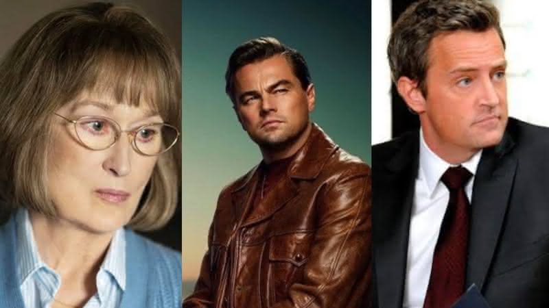 Meryl Streep, Leonardo DiCaprio e Matthew Perry estão no elenco - Divulgação/HBO/Warner Bros./CBS