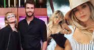 Amigo do casal disse que acha as fotos de Miley junto da modelo Kaitlynn "falsas'' (Reprodução/Instagram)