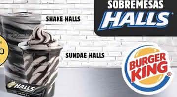 Suposto milkshake de Halls fez sucesso nas redes sociais - Reprodução/Twitter