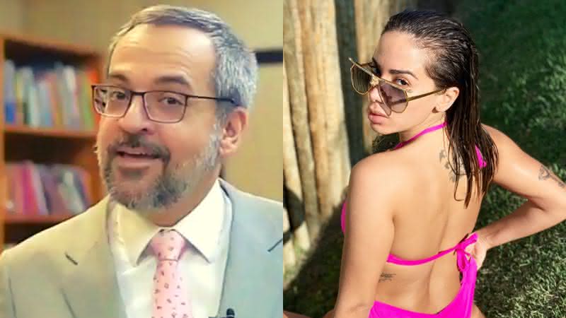Abraham Weintraub criticou a bebida de Anitta - Reprodução/Instagram