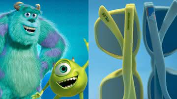 "Monstros S.A.", "Toy Story"  e "Procurando Nemo" são alguns dos filmes retratados em óculos e relógios da nova coleção da Chilli Beans - Reprodução/Disney-Pixar/Divulgação