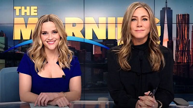 Jennifer Aniston e Reese Witherspoon são as protagonistas de "The Morning Show" - (Divulgação/Apple TV+)