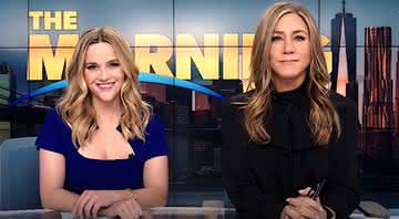 Jennifer Aniston e Reese Witherspoon são as protagonistas de "The Morning Show" - (Divulgação/Apple TV+)