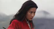 Liu Yifei em cena do trailer de Mulan - Reprodução/YouTube