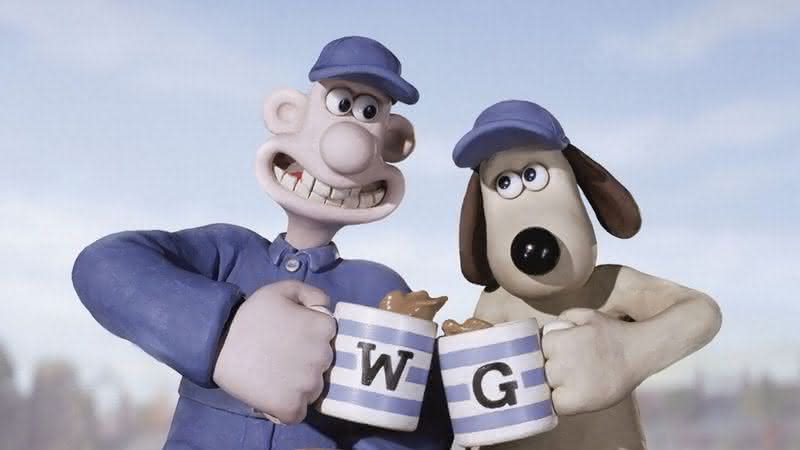 “Wallace & Gromit" é uma série de curtas animados britânicos - Divulgação/Aardman Animations