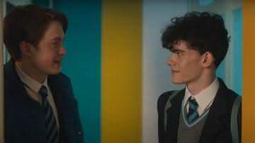 Kit Connor e Joe Locke vão interpretar o casal Nick e Charlie em "Heartstopper" - Divulgação/Netflix