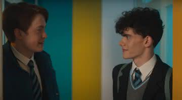 Kit Connor e Joe Locke são Nick e Charlie em "Heartstopper" - Reprodução/Netflix