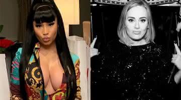 Nicki Minaj revela colaboração musical com Adele - Instagram