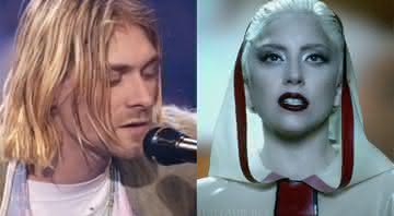 Kurt Cobain, do Nirvana, e Lady Gaga já ganharam como artistas revelação no prêmio. Crédito: Reprodução/YouTube