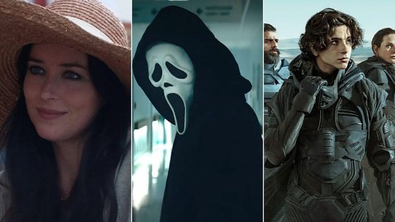 Dakota Johnson como Madame Teia; "Pânico 6" é confirmado; e mais - Divulgação/Netflix, Paramount, Warner Bros