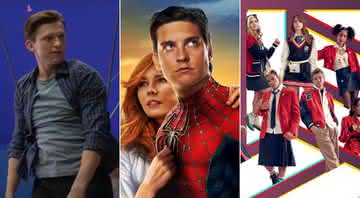 Filmagens de "Sem Volta Para Casa"; novo "Homem-Aranha" de Tobey Maguire; e mais - Divulgação/Sony Pictures e Netflix